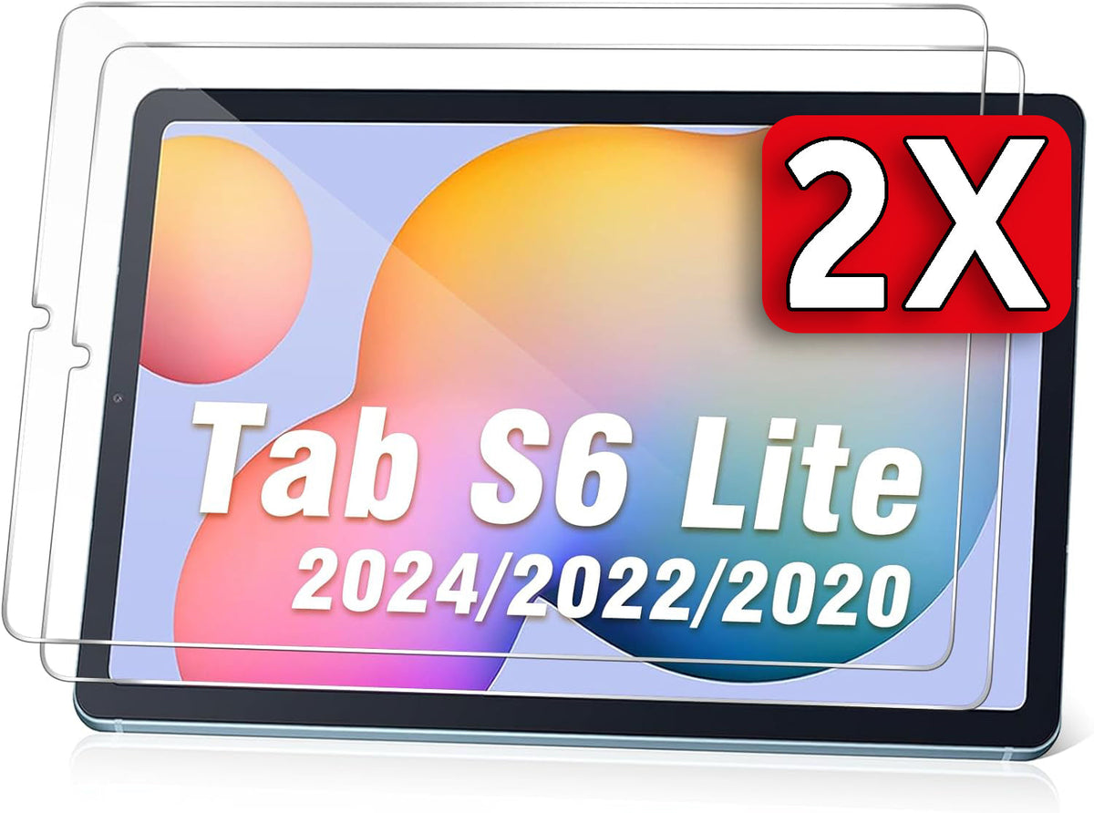 Samsung Galaxy Tab S6 Lite WiFi 2024 / S6 Lite WiFi 2022 / S6 Lite Screenprotector - Full Cover - 2 Stuks