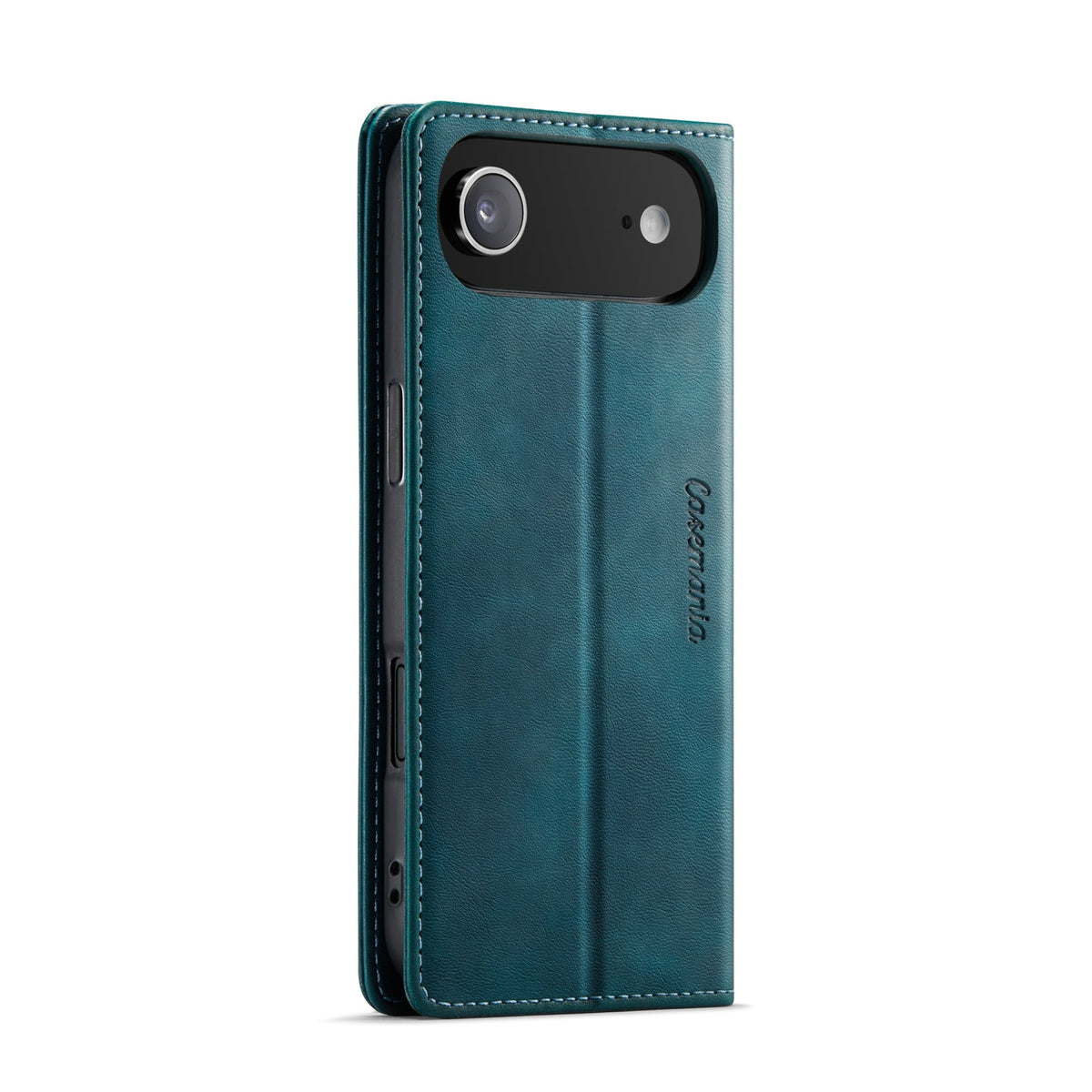 Apple iPhone Air Hoesje - Emerald Green - Luxe Dunne Bookcase