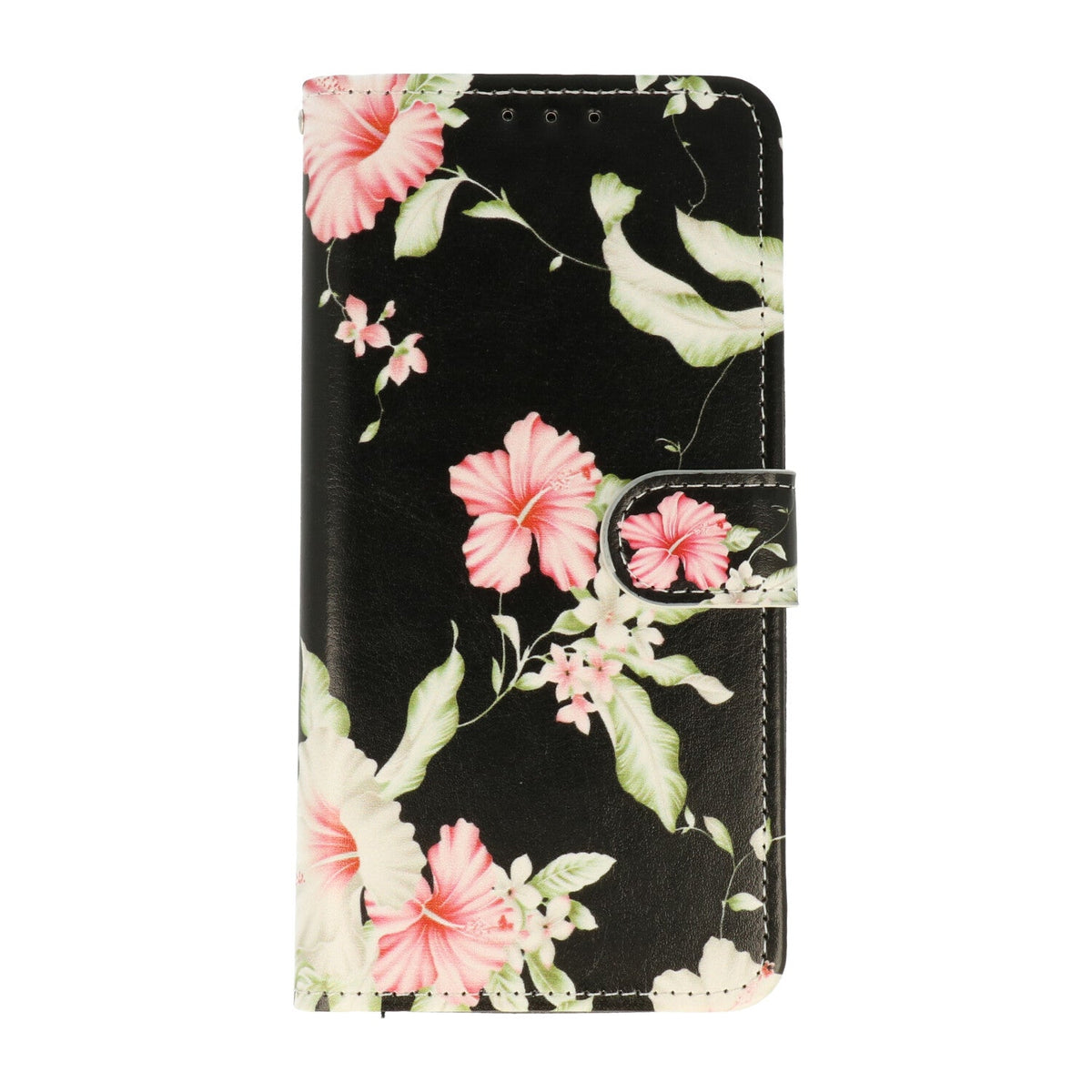 Samsung Galaxy S26 Hoesje - Hibiscus Bloemen - Bookcase