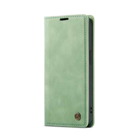 Apple iPhone 14 Pro Hoesje - Pistache Green - Dunne Bookcase