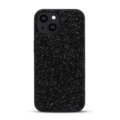 iPhone 11 Hoesje - Zwart - Diamant Glitter Back Cover