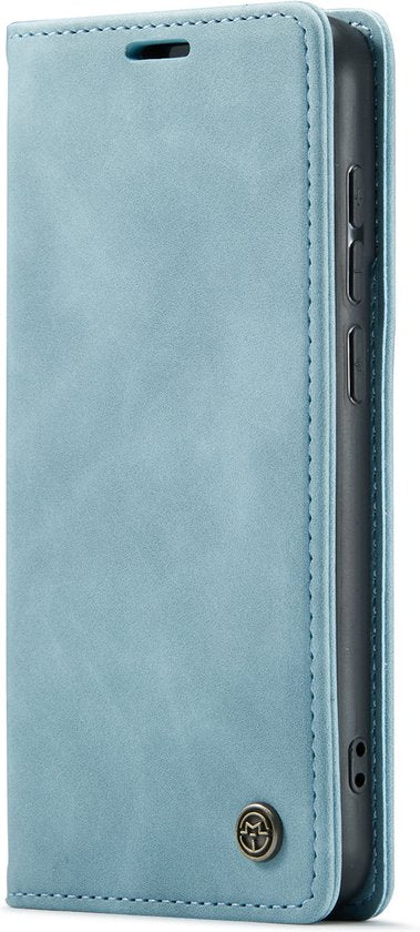 Oppo A17 Hoesje - Aqua Blue - Dunne Bookcase
