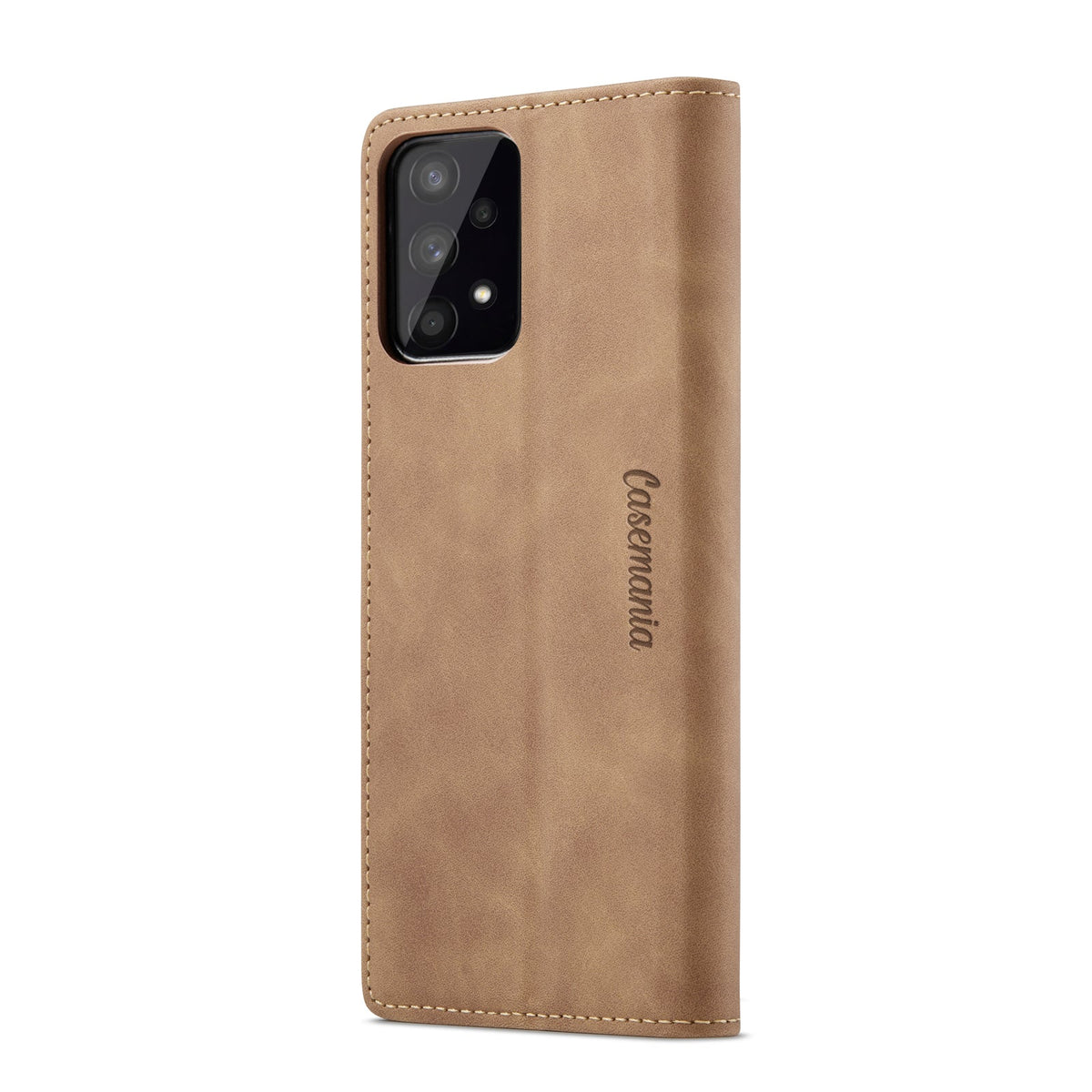 Samsung Galaxy M23 Case - Sienna Brown - Slim Wallet Case