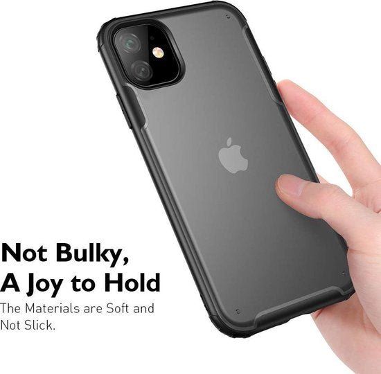 Apple iPhone 11 Case - Black - Anti-Slip Back Cover