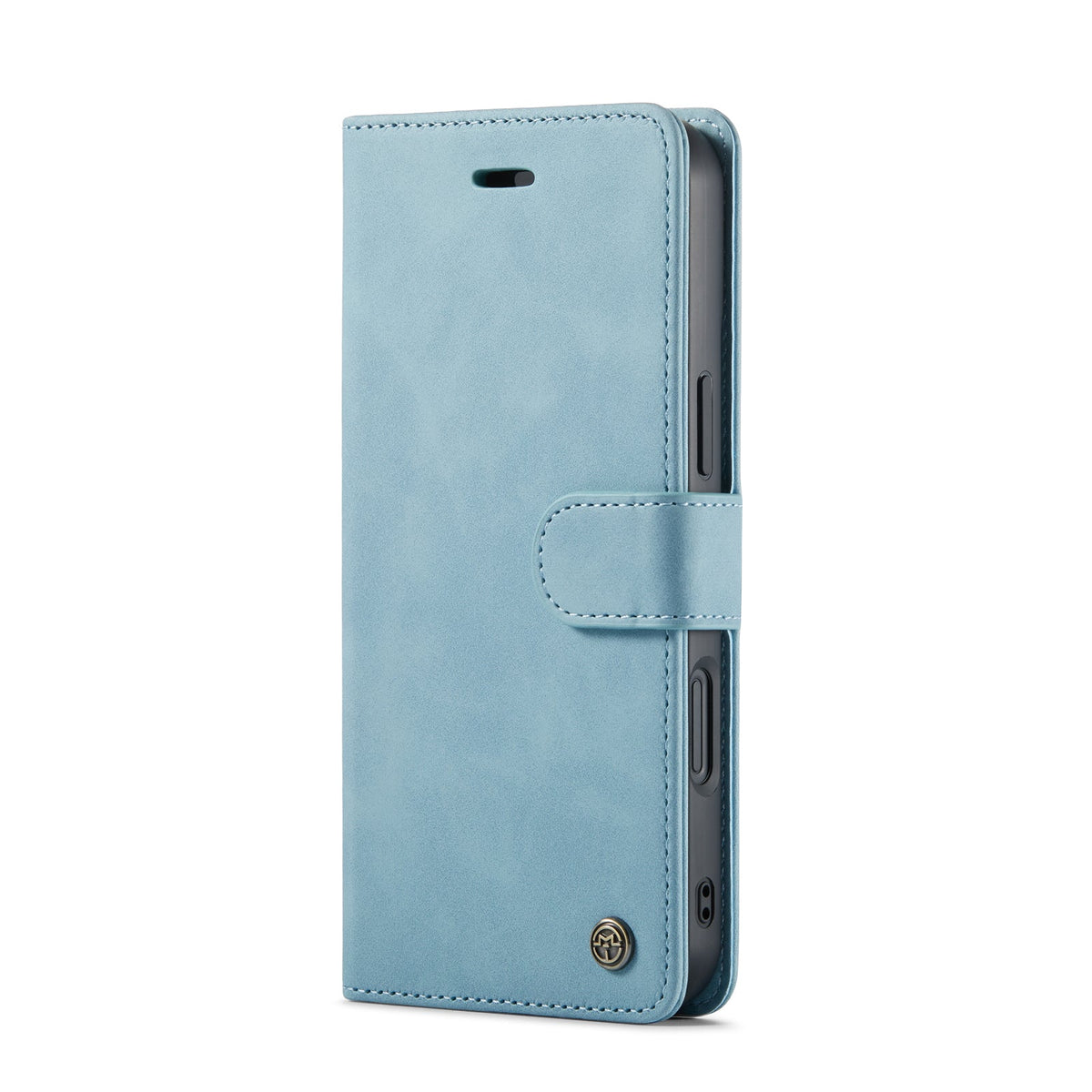 Apple iPhone 16 Plus Hoesje - Aqua Blue - 2 in 1 Bookcase