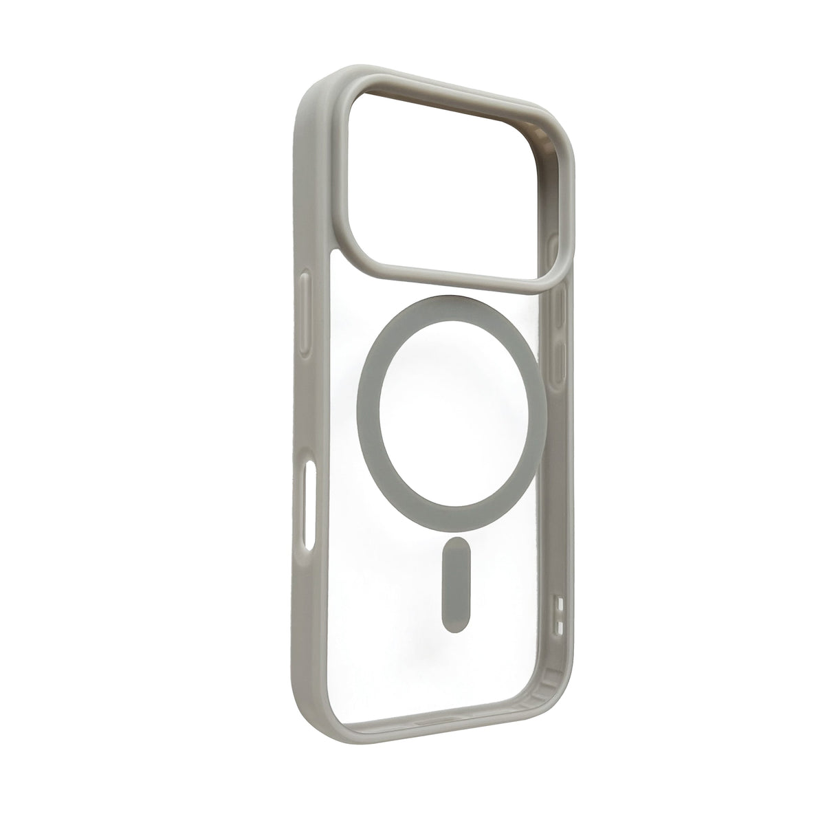 Apple iPhone 18 Pro Hoesje - Grijs - Bumper MagSafe Back Cover
