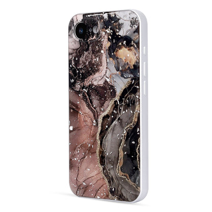 Apple iPhone 16e Case - Black - Marble MagSafe Back Cover
