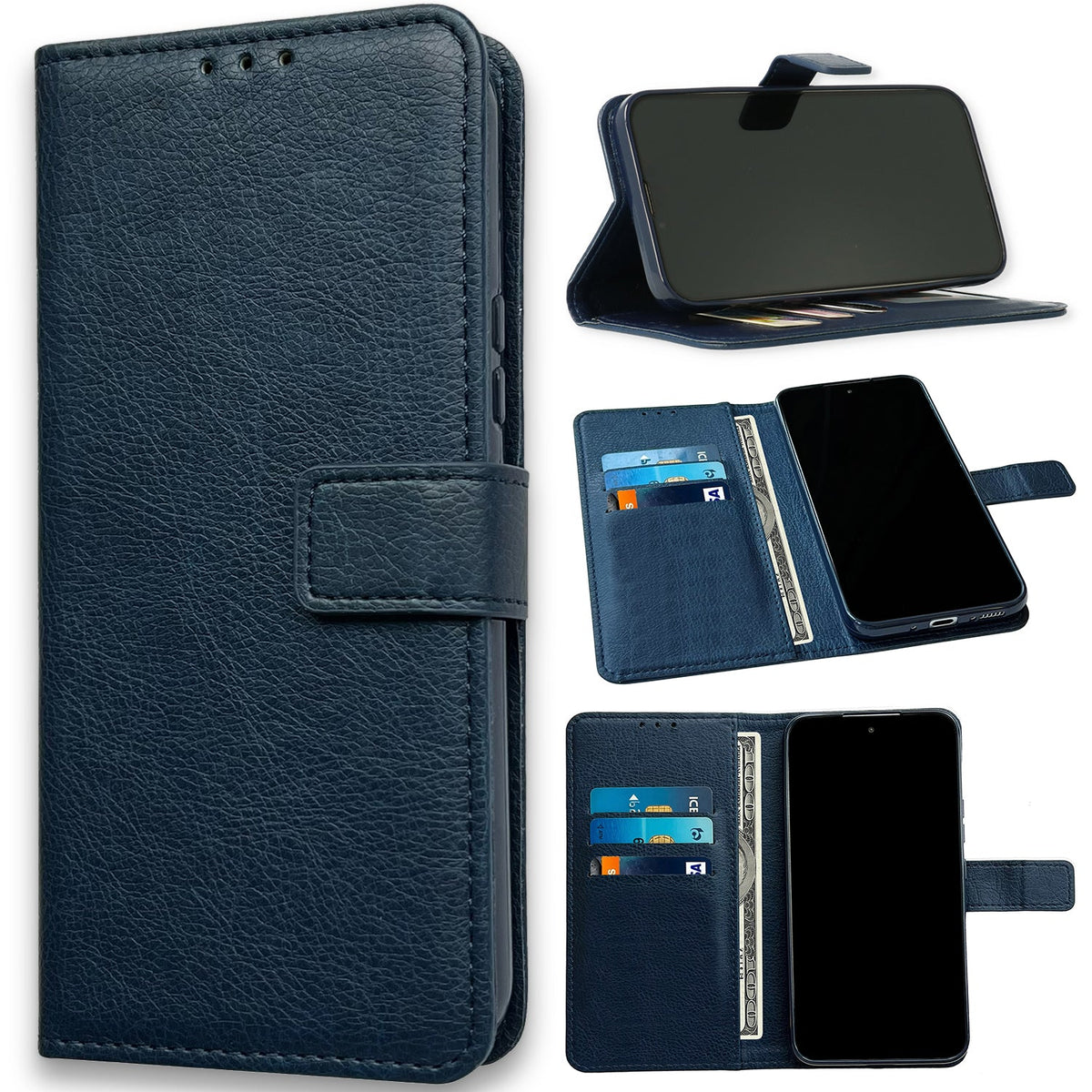 Samsung Galaxy S25 Edge Hoesje - Blauw - Bookcase