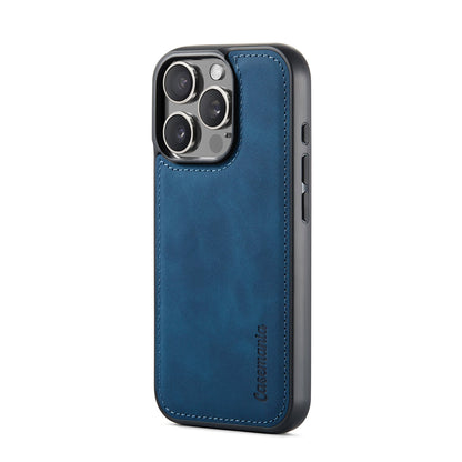 Apple iPhone 16 Pro Hoesje - Navy Blue - 2 in 1 Bookcase