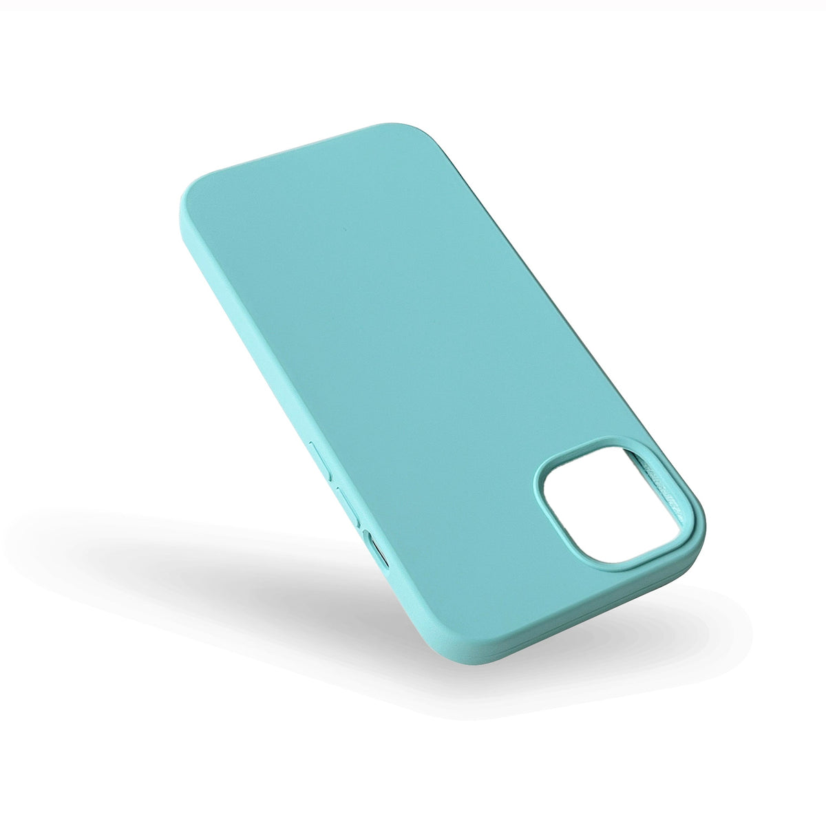 Apple iPhone 14 Pro Max Case - Blue - Liquid Silicone Back Cover