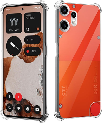 Nothing CMF Phone 2 Pro Hoesje - Transparant - Anti-Shock Back Cover