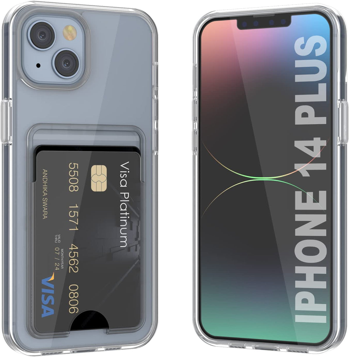 Apple iPhone 14 Plus Hülle - Transparent - Silikon-Backcover