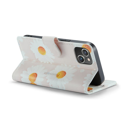 iPhone 14 Hoesje - Daisy - Portemonnee Bookcase