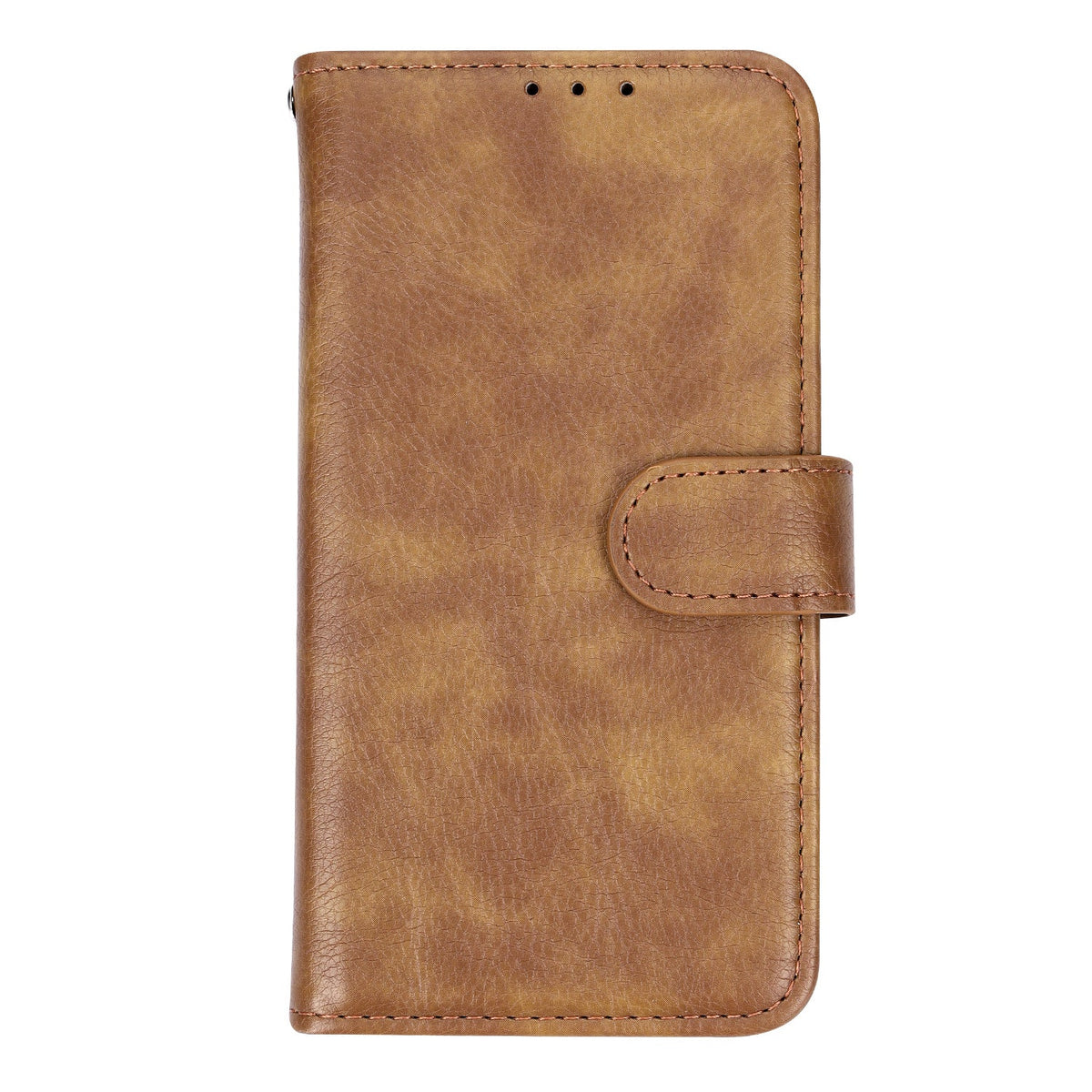 Samsung Galaxy A57 Hoesje - Bruin - Luxe Kunstlederen Portemonnee Bookcase