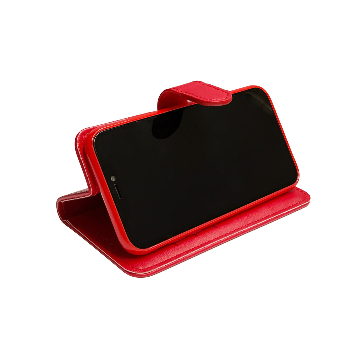Samsung Galaxy A15 Case - Red - Wallet Case