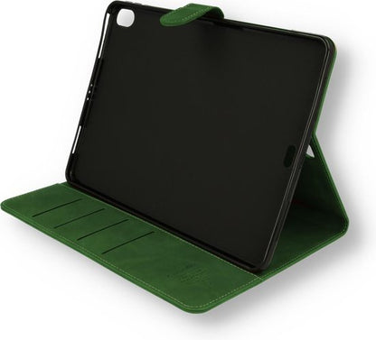 Samsung Galaxy Tab S7 FE Tablet Case - Olive Green - Rotating Folio Case