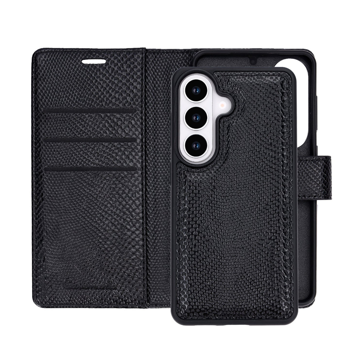 Samsung Galaxy A57 Hoesje - Zwart - 2 in 1 MagSafe Bookcase