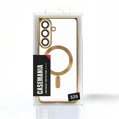 Samsung Galaxy S26 Hülle - Gold - Silikon MagSafe Backcover