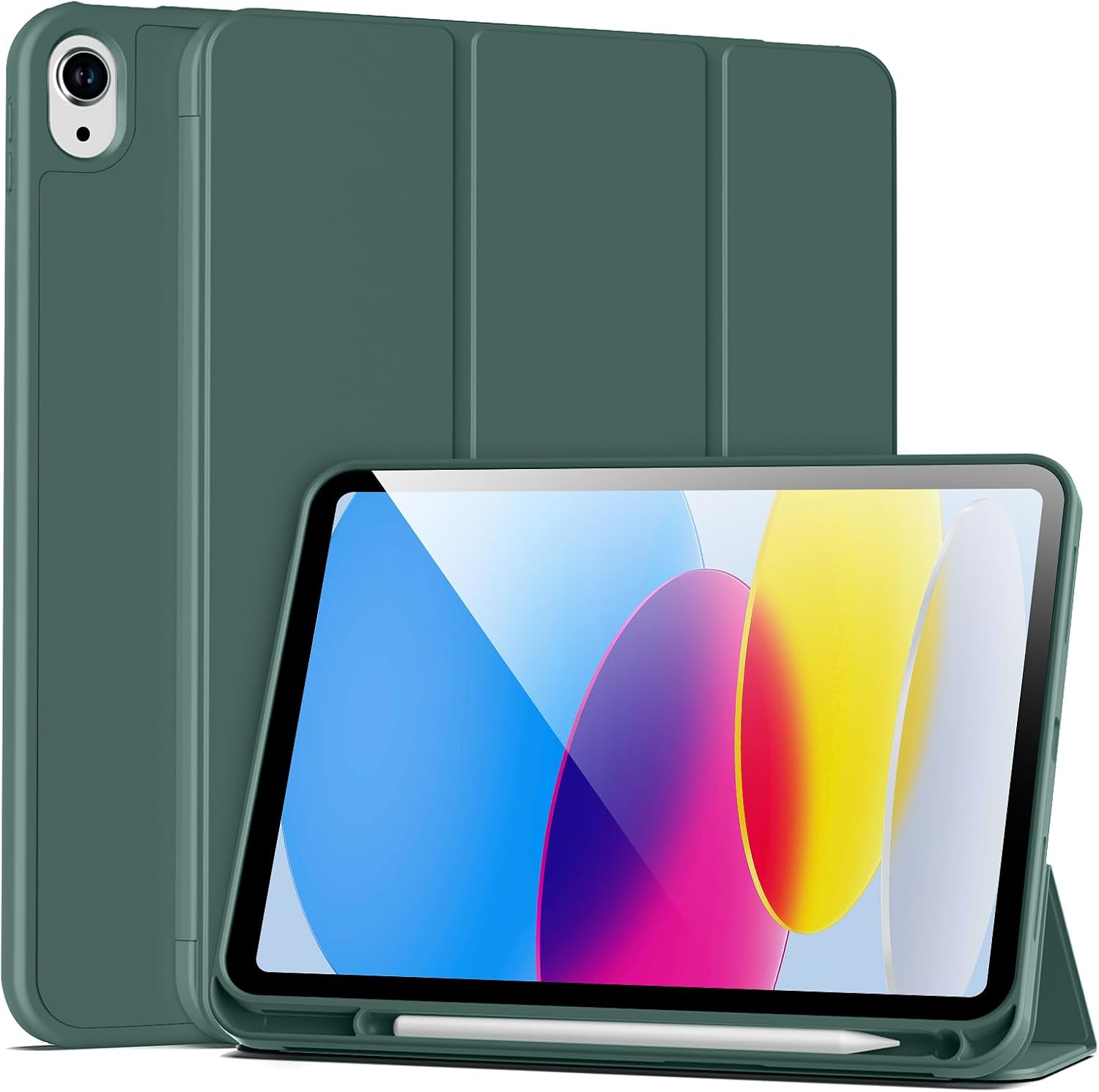 Smart Cover Hoes met Pencil Houder | iPad 2025