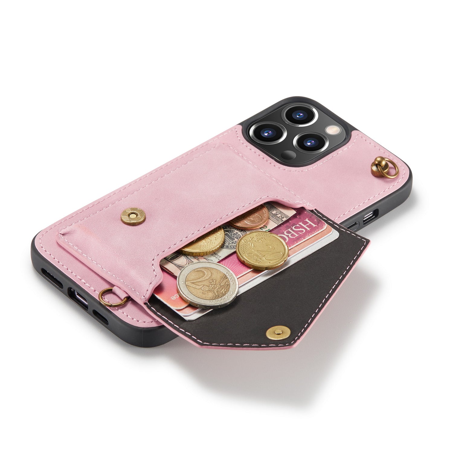Vesta | Crossbody Wallet Case | Pale Pink