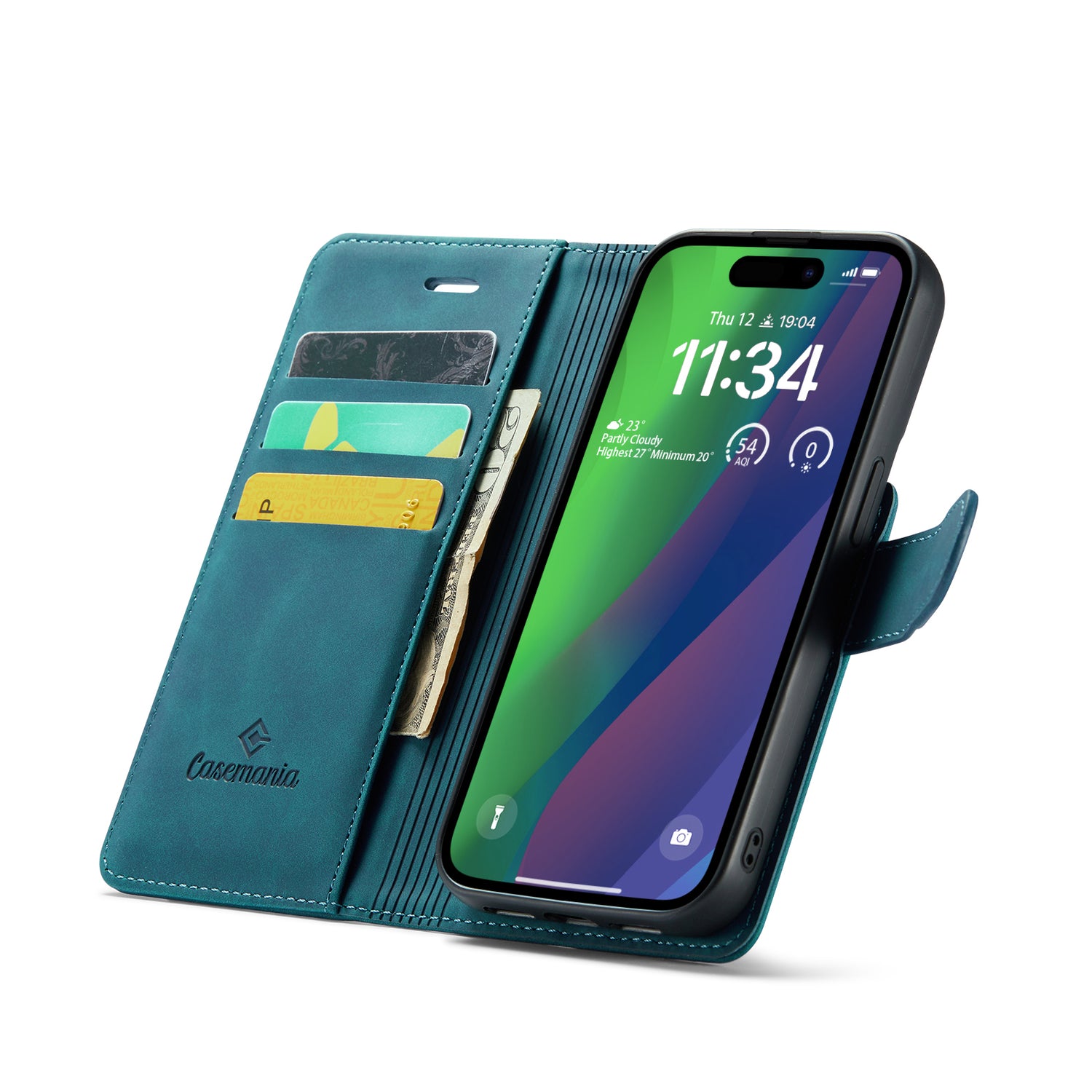 Snap Magnet | MagSafe-Compatibel 2-in-1 Bookcase | Emerald Green