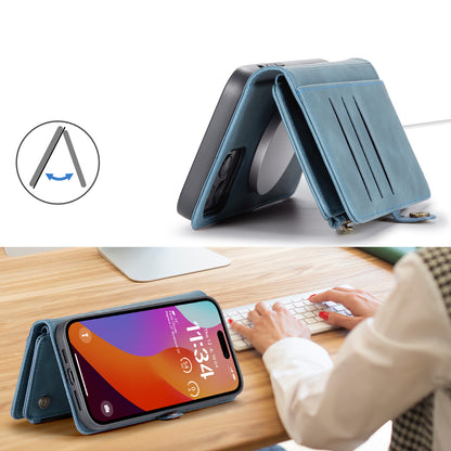 DECA | Portemonnee Book Case met Extra Vakken | Aqua Blue