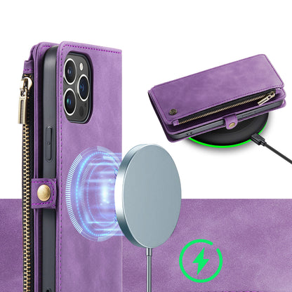 DECA | Portemonnee Book Case met Extra Vakken | Bright Lila