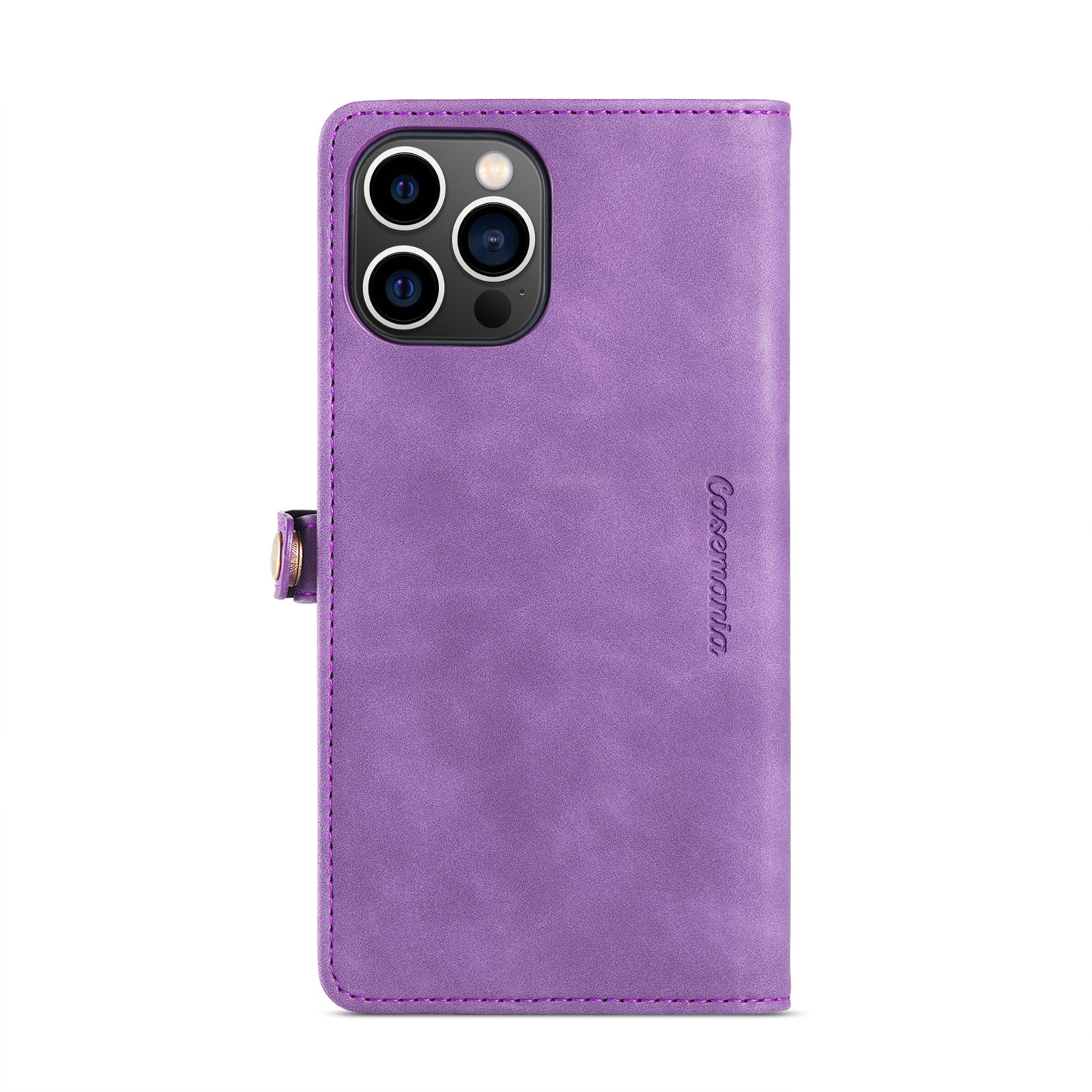 DECA | Portemonnee Book Case met Extra Vakken | Bright Lila