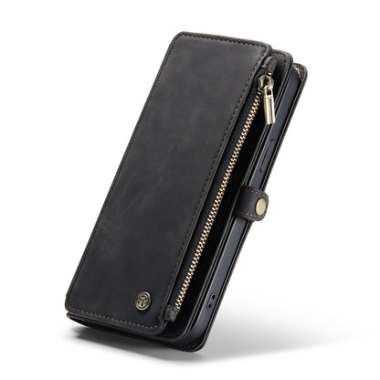 DECA | Portemonnee Book Case met Extra Vakken | Charcoal Gray