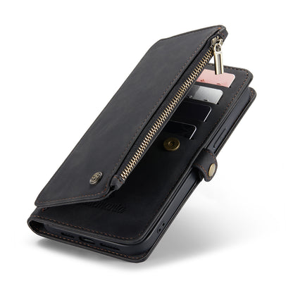 DECA | Portemonnee Book Case met Extra Vakken | Charcoal Gray