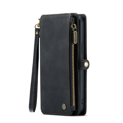 DECA | Portemonnee Book Case met Extra Vakken | Charcoal Gray