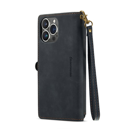 DECA | Portemonnee Book Case met Extra Vakken | Charcoal Gray