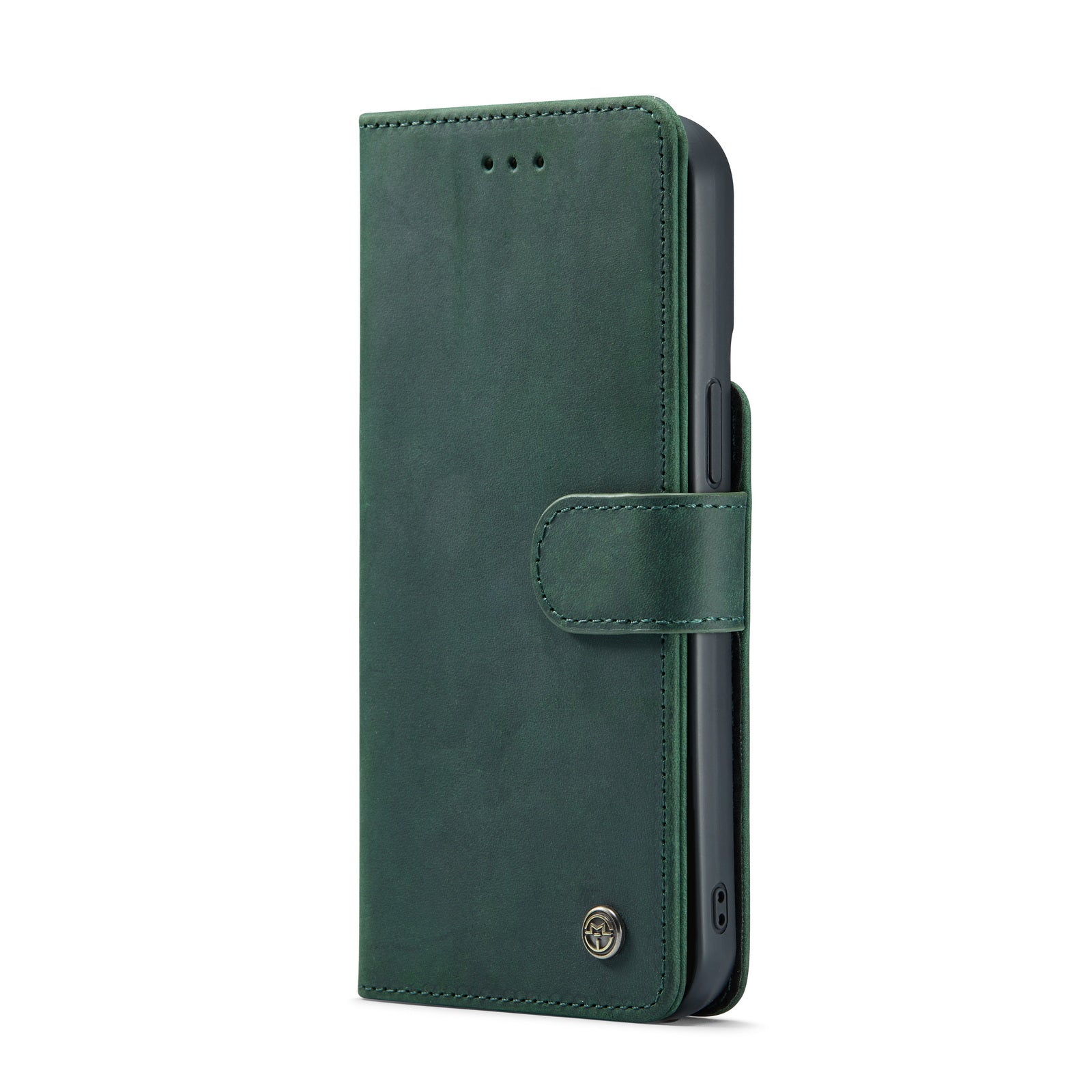 Snap Leather+ | MagSafe-Compatibel 2-in-1 Leren Bookcase | Emerald Green