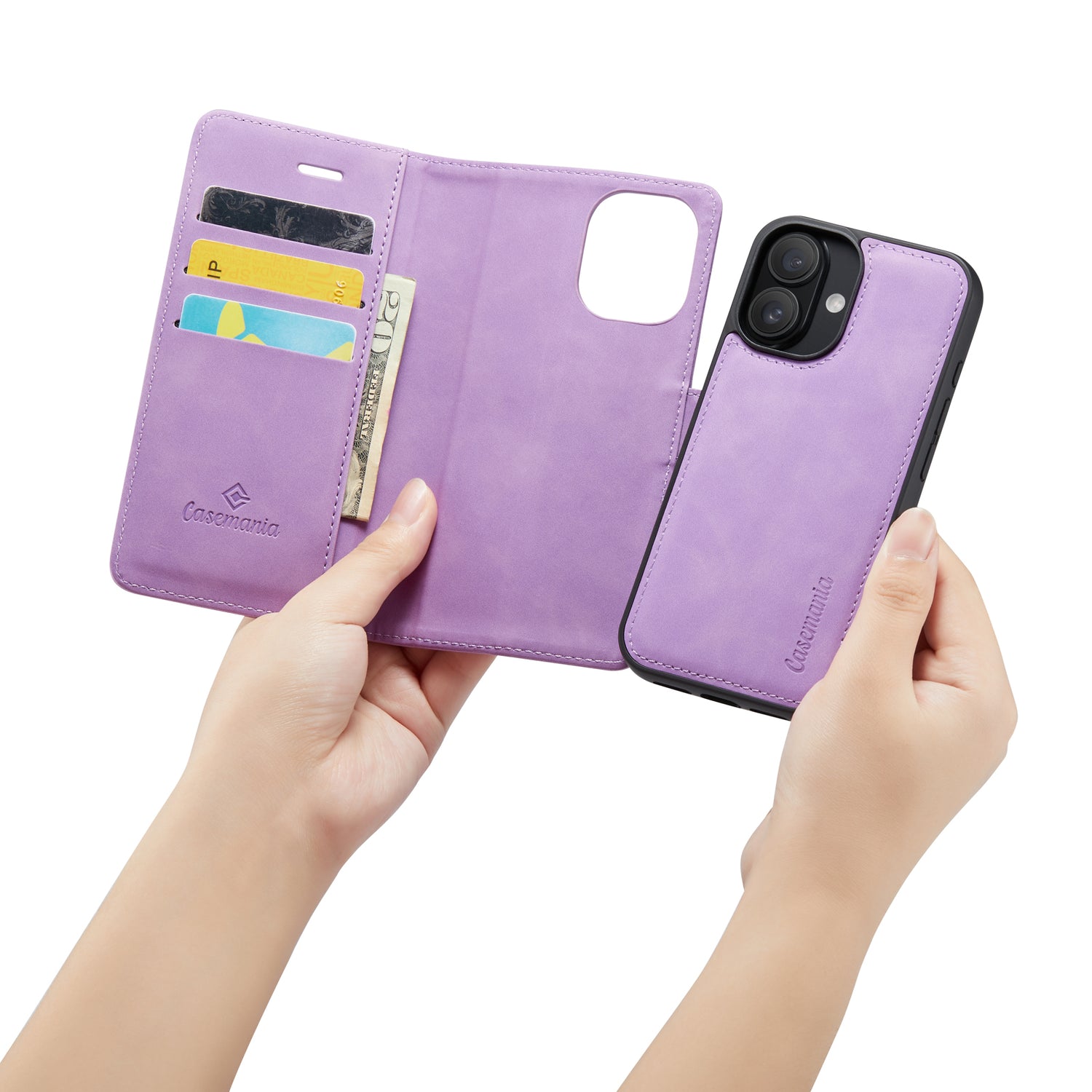 Snap Original | 2 in 1 Magnetic Book Case | Bright Lila