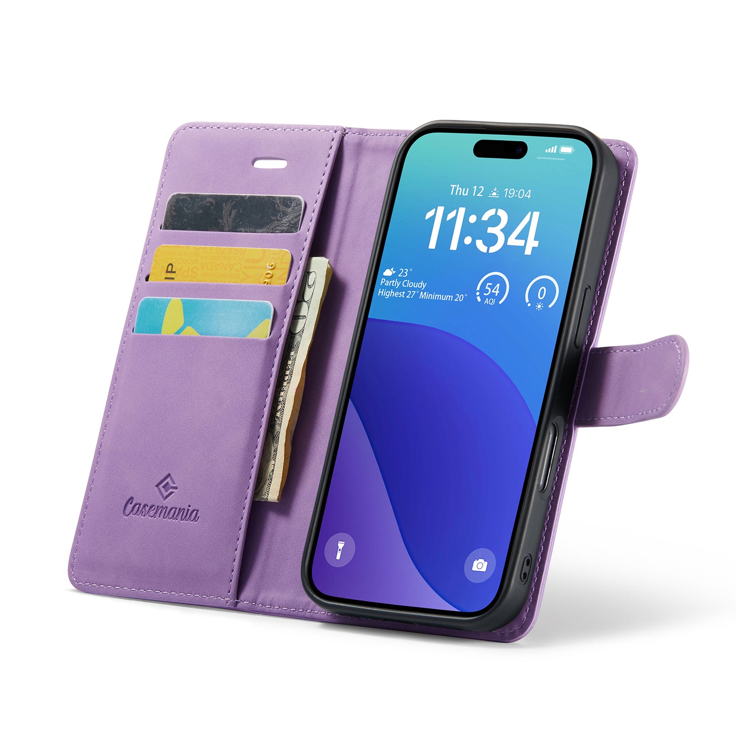 Snap Original | 2 in 1 Magnetic Book Case | Bright Lila