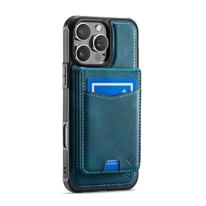 Hochwertige 2-in-1-Rückseite | Abnehmbarer Ständer mit Brieftaschenfunktion | für Apple iPhone