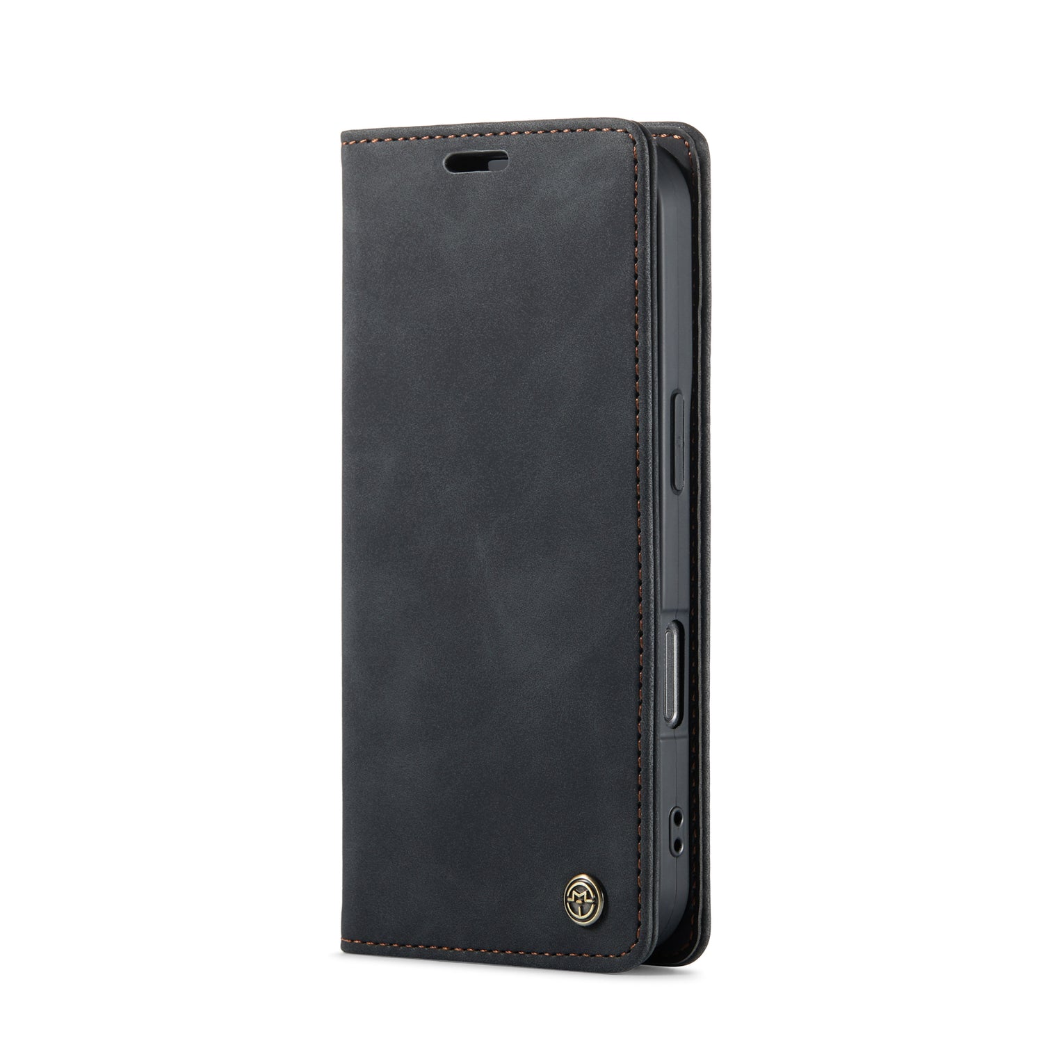Slim | Portemonnee Book Case | Charcoal Gray