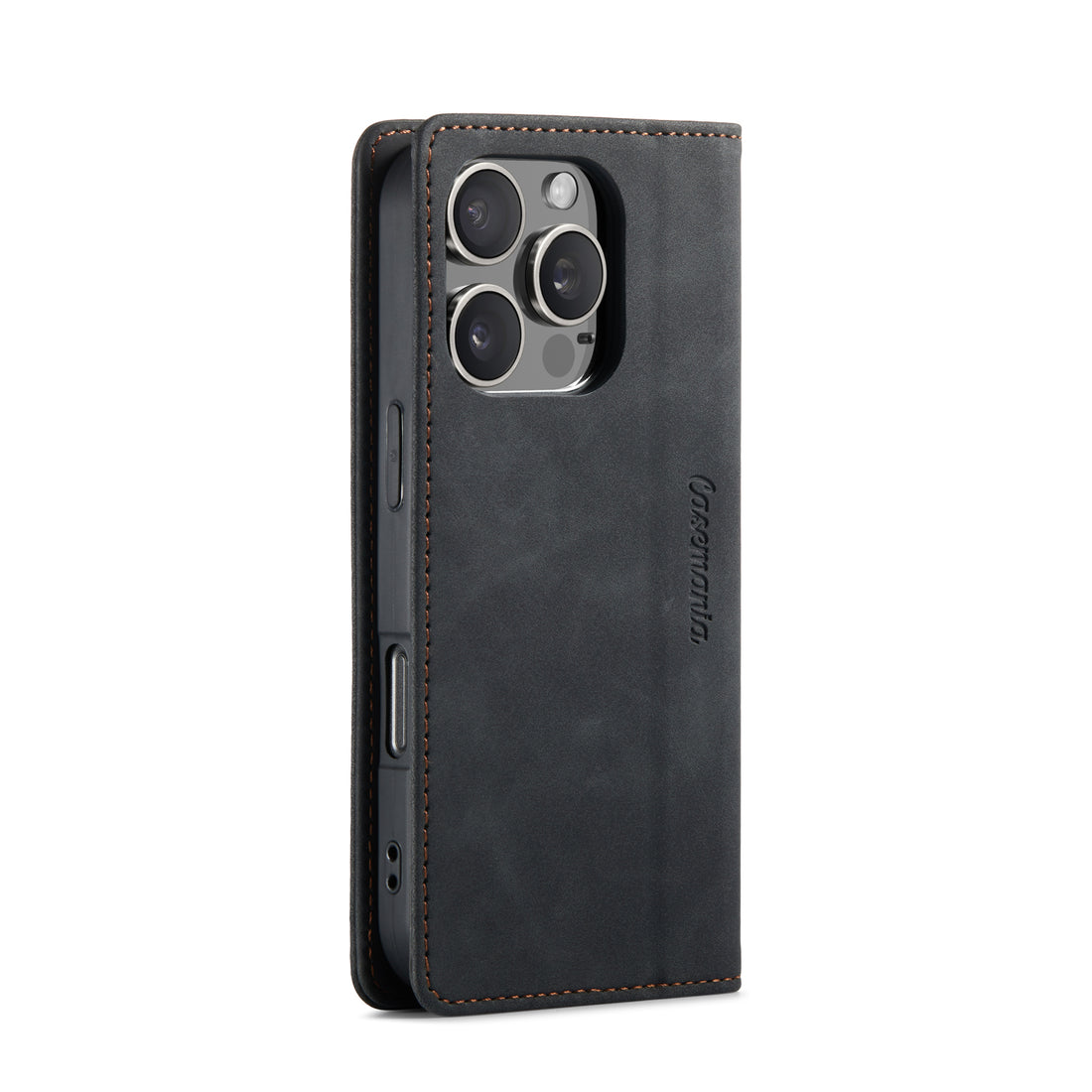 Slim | Portemonnee Book Case | Charcoal Gray