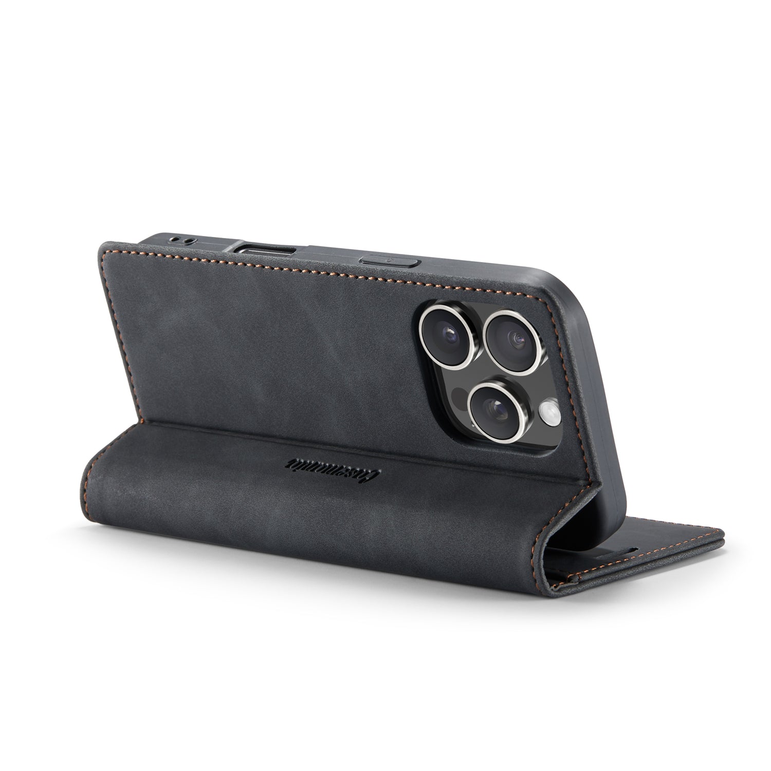 Slim | Portemonnee Book Case | Charcoal Gray