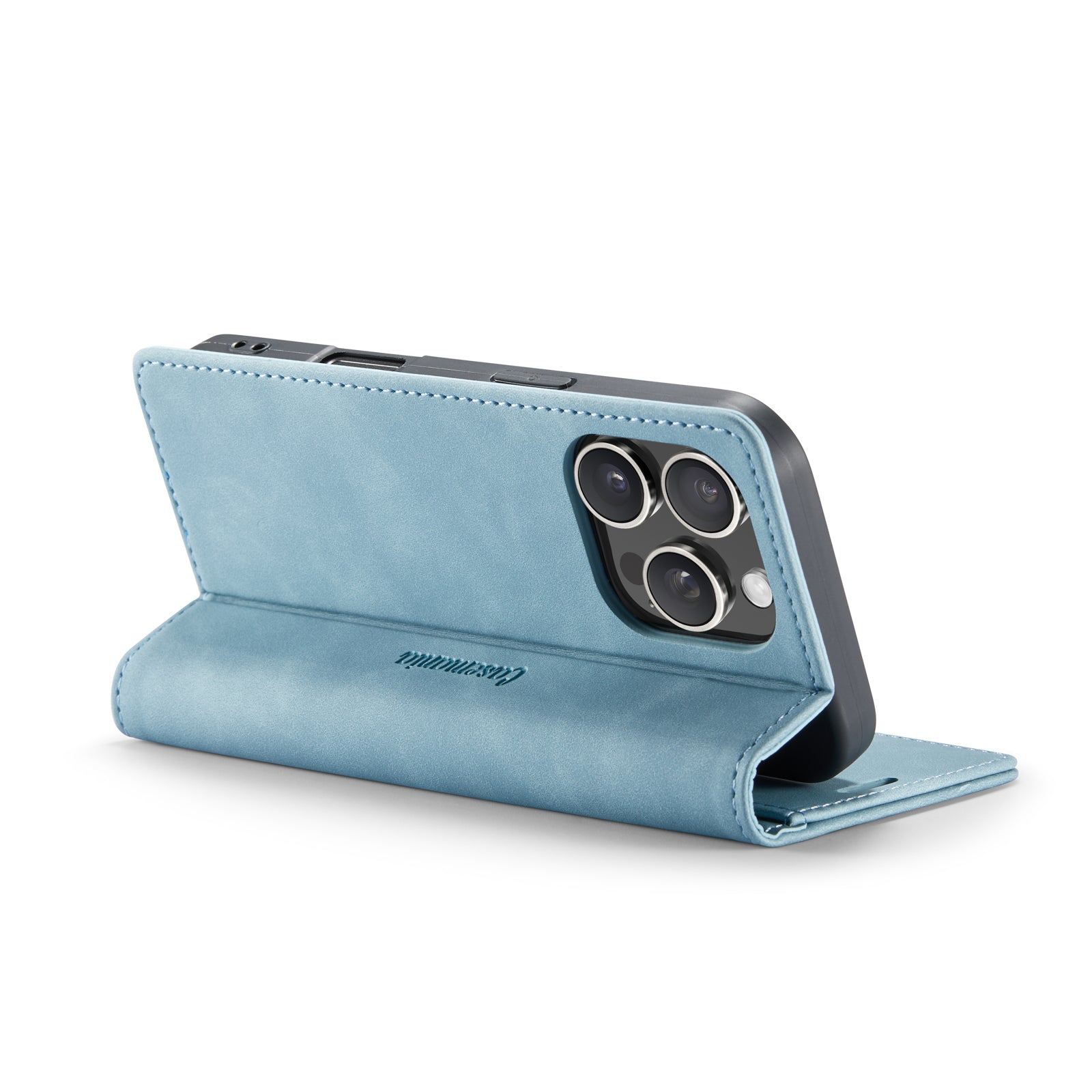 Slim | Portemonnee Book Case | Aqua Blue