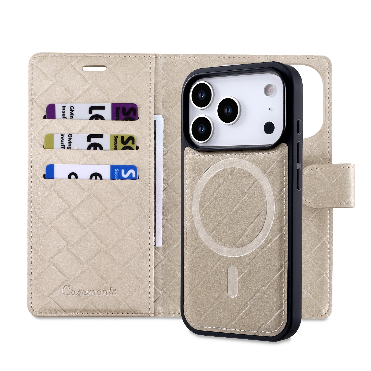 Snap Artisan | 2 in 1 Magnetic Book Case | iPhone 17 Exclusive