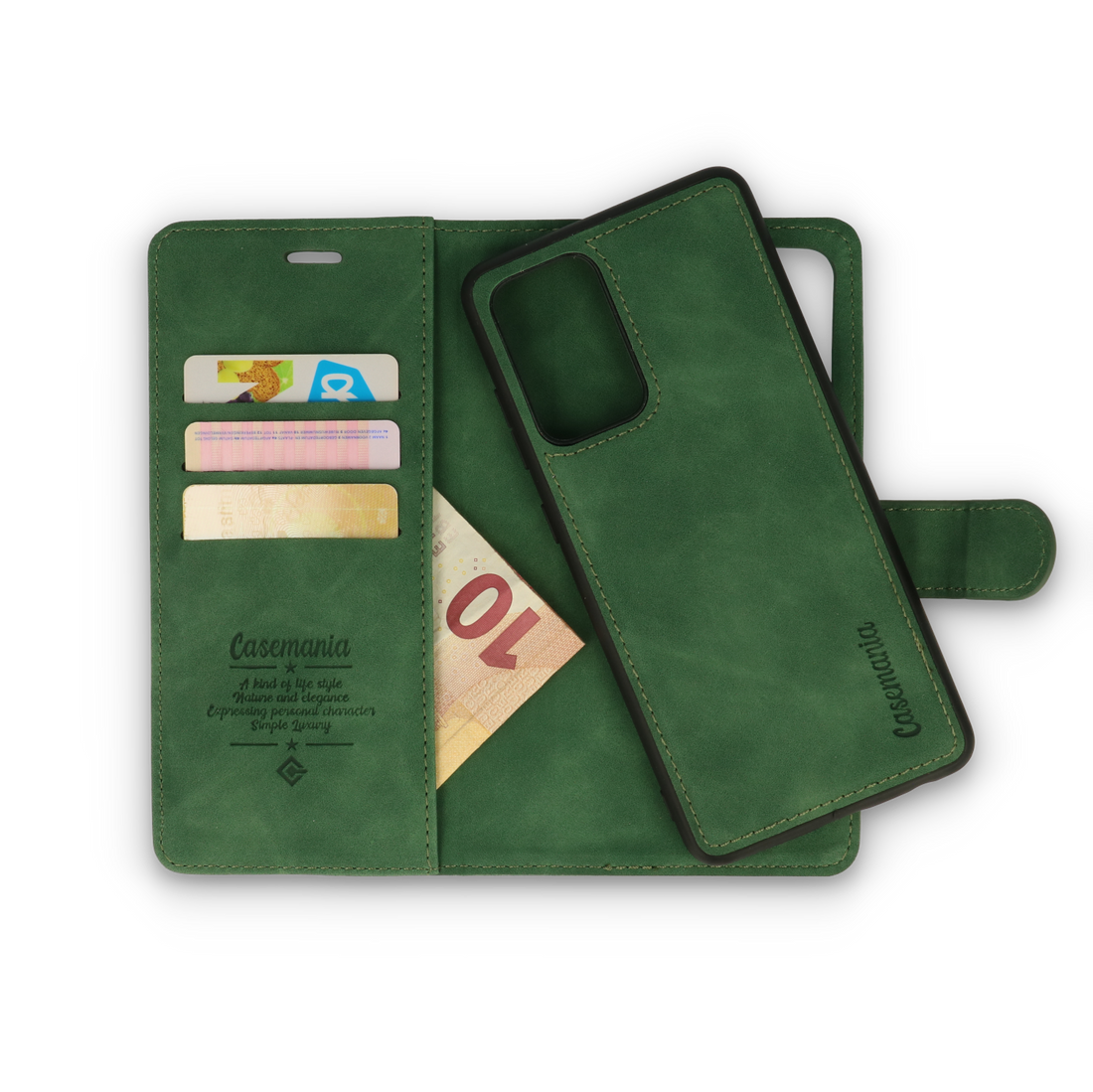 Snap Original | 2 in 1 Magnetic Book Case | Olive Green