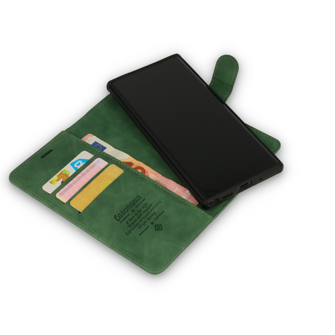 Snap Original | 2 in 1 Magnetic Book Case | Olive Green