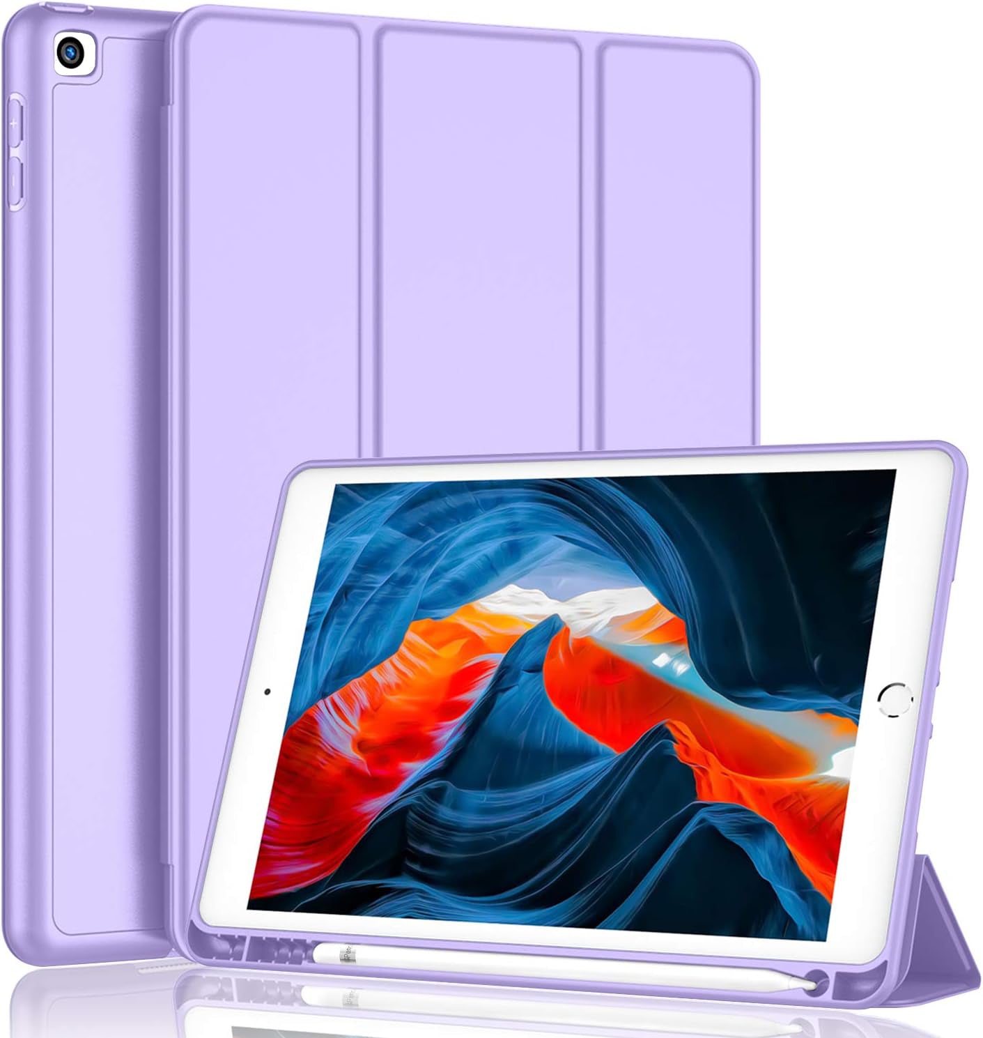 Smart Cover Hoes met Pencil Houder | iPad 10.2 inch