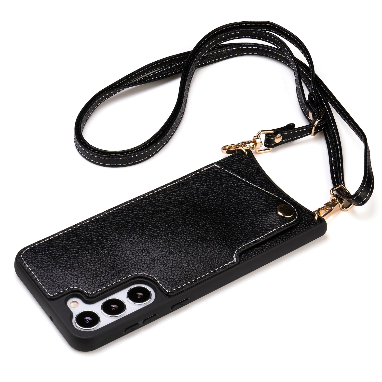 Nova | Crossbody Back Cover | Onyx Black
